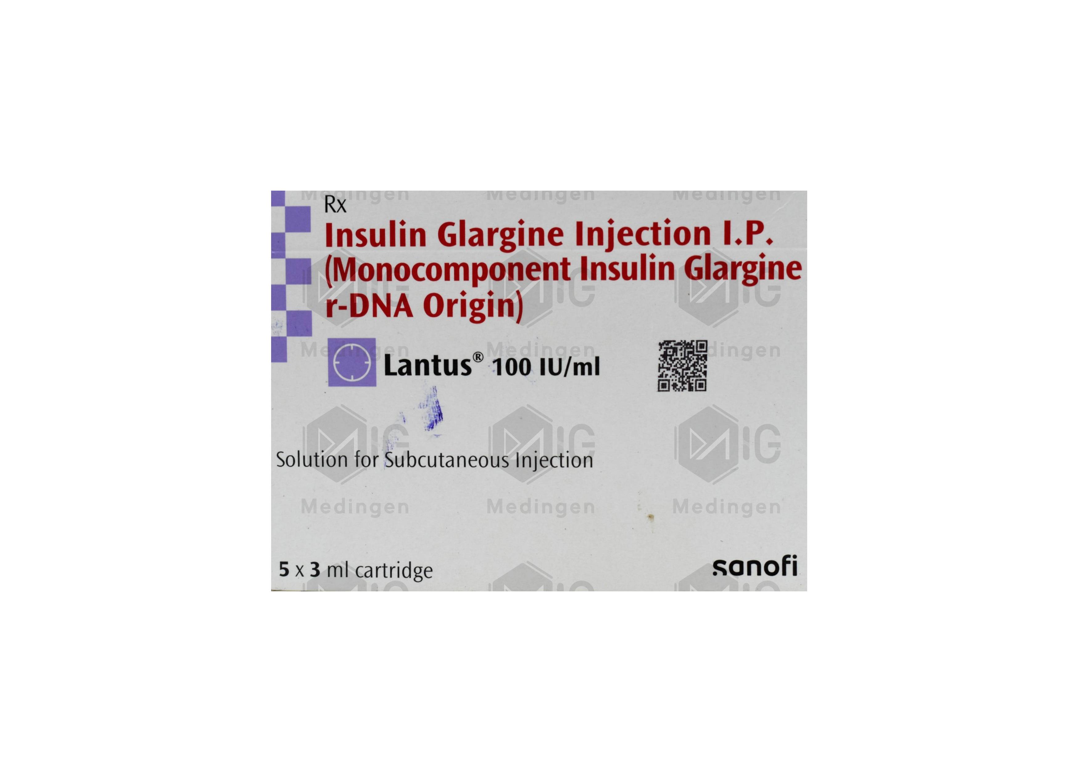 LANTUS 100 IU/ML